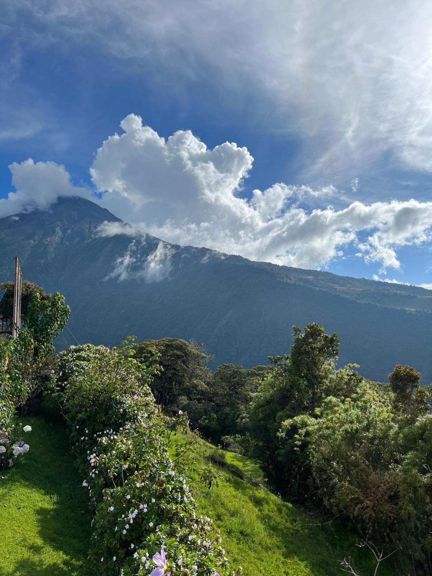 Mountain Chalet - Tungurahua Hot Springs/Aguas Termales Baños Esterno foto